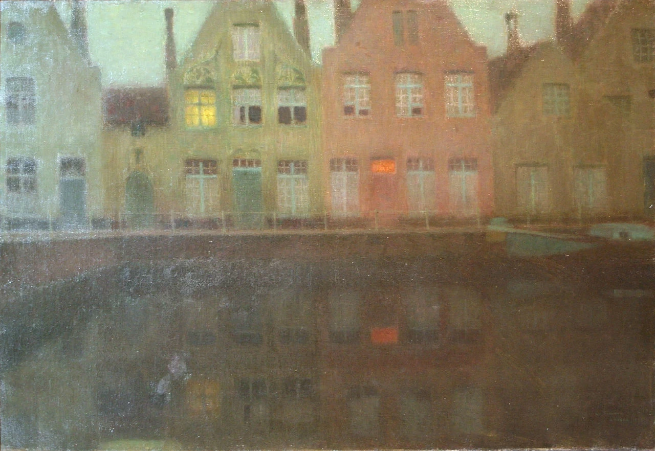 Henri Le Sidaner - Il molo, Groeningemuseum, Bruges